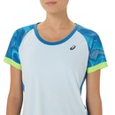 Camiseta Asics Court Graphic - Feminina - Foto 4