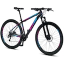 Bicicleta Aro 29 KRW S36 Alumínio - Freio Hidráulico - Câmbio Shimano - 24 Velocidades - Unissex - Foto 2