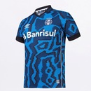 CAMISA DO GRÊMIO UMBRO OF.3 2021 CLASSIC - MASCULINA - Foto 2