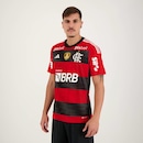 Camisa do Flamengo I 2023 Campeão Libertadores 2022 adidas - Masculina - Foto 5
