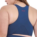 Top Fitness Alto Giro Tule - Feminino - Foto 4