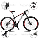 Bicicleta Aro 29 KSW XLT - Freio Hidráulico - Câmbios Shimano - 21 Marchas - Foto 2