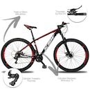 Bicicleta Aro 29 KSW XLT - Freio a Disco - Câmbios Shimano - 21 Marchas - Foto 2