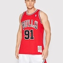 Camiseta Regata Mitchell & Ness Jersey Chicago Bulls Dennis Rodman 1997-1998 - Masculina - Foto 3