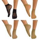 Kit Meias Soquete Selene Fio 15 com 4 Pares - Feminina - Foto 2