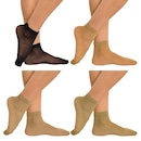 Kit Meias Soquete Selene Fio 15 com 4 Pares - Feminina - Foto 1