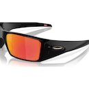 Óculos de Sol Oakley Unissex Heliostat Polished Black Prizm Ruby - Foto 2