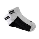 Kit Meias Puma Cano Baixo com 2 Pares - 39 a 43 - Masculina - Foto 1