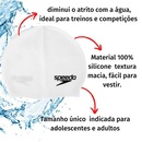 Touca Speedo Silicone Flat - Adulto - Foto 2