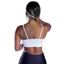 Kit Top Fitness Belmento Alcinha com Bojo Fitness Academia Esporte Lazer - 2 Unidades - Feminino - Foto 3