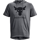 Blusão de Moletom com Capuz Under Armour Project Rock Terry - Masculino - Foto 4