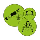 Apoio de Braço Poker para Flexão - Adulto - Foto 4