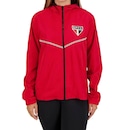 Jaqueta Corta Vento com Capuz do São Paulo Avatar Braziline - Feminina - Foto 1