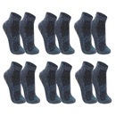 Kit Meia Sapatilha Pilates Lupo Antiderrapante - 6 Pares - Foto 1