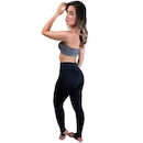 Calça Legging MVB Modas Termica Pezinho Suplex Peluciada Inverno Felpuda - Feminina - Foto 2