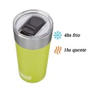 Copo Térmico com Tampa Coleman Light Green - 600ml - Foto 5