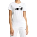 Camiseta Puma Feminina Manga Curta Essentials Logo Tee - Foto 1