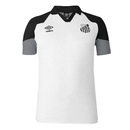 Camisa Pólo do Santos 2023 Umbro Viagem - Masculina - Foto 1