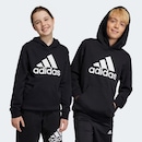 Blusão de Moletom com Capuz adidas Big Logo - Infantil - Foto 3