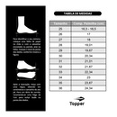 Chuteira Futsal Topper Slick IV - Infantil - Foto 6