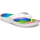 Chinelo Crocs Classic Spary Dye Flip - Unissex - Foto 5