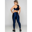 Calça Legging MVB Modas Poliamida Brilhosa Cintura Alta - Feminina - Foto 4