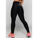 Calça Legggig MVB Modas Empina Bumbum Brilhosa Cintura Alta - Feminina - Foto 2