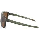 Óculos de Sol Oakley Unissex Castel Olive Ink Prizm Tungsten Polarized - Foto 4
