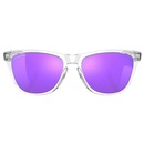 Óculos de Sol Oakley Unissex Frogskins Polished Clear Prizm Violet - Foto 2