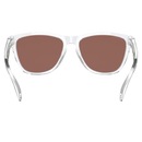 Óculos de Sol Oakley Unissex Frogskins Polished Clear Prizm Violet - Foto 3