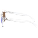 Óculos de Sol Oakley Unissex Frogskins Polished Clear Prizm Violet - Foto 4