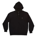 Jaqueta de Moletom com Capuz Quiksilver Canguru Aber Patch Round Plus Size - Masculina - Foto 1