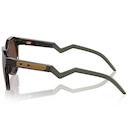 Óculos de Sol Unissex Oakley Hstn Ink Prizm Tungsten Polarized - Foto 5