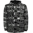 Jaqueta com Capuz Quiksilver Puff Word Block Full Print - Masculina - Foto 1