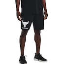 Bermuda Under Armour Project Rock Terry Brahma Bull - Masculina - Preta - Under Armour - Foto 3