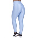 Calça Legging Orbis Fitness Detalhe Detalhe Cadarço Cós Poliamida Brilho Acetinado - Feminina - Foto 3