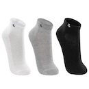 Kit de Cano Curto Meia Lupo com 3 Pares - Feminino - Foto 1