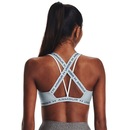 Top Fitness Under Armour Crossback Low com Bojo Removível - Feminino - Foto 3