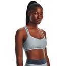 Top Fitness Under Armour Crossback Low com Bojo Removível - Feminino - Foto 1