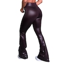 Calça Pantalona Mvb Modas Flare Cirrê Cintura Alta - Feminina - Foto 2