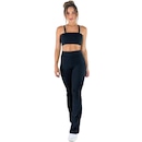 Calça Bailarina MVB Modas Flare Pantalona Suplex - Feminina - Foto 3