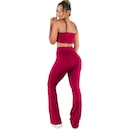 Calça Bailarina MVB Modas Flare Pantalona Suplex - Feminina - Foto 4