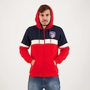 Jaqueta de Moletom Atlético de Madrid com Capuz Futfanatics - Masculina - Foto 5