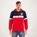 Jaqueta de Moletom Atlético de Madrid com Capuz Futfanatics - Masculina - Foto 1