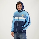 Jaqueta Corta Vento Manchester City com Capuz Futfanatics - Masculina - Foto 2