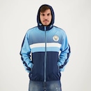Jaqueta Corta Vento Manchester City com Capuz Futfanatics - Masculina - Foto 5