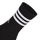 Kit de Meia adidas Adulto Cano Alto 3 Listras - 3 Pares - Foto 3