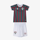 Kit Uniforme do Fluminense I 2023 Umbro - Infantil - Foto 1