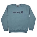 Blusão de Moletom Hurley Careca One e Only - Masculino - Foto 1