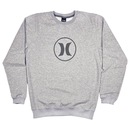 Blusão de Moletom Hurley Careca Circle Icon - Masculino - Foto 1